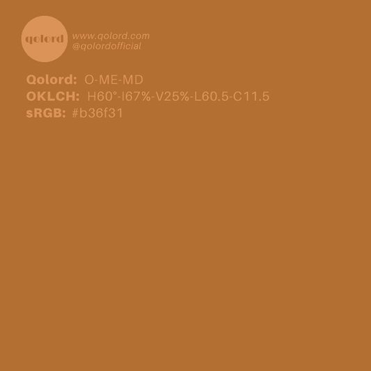 Medium-Dark Medium Orange | O-ME-MD