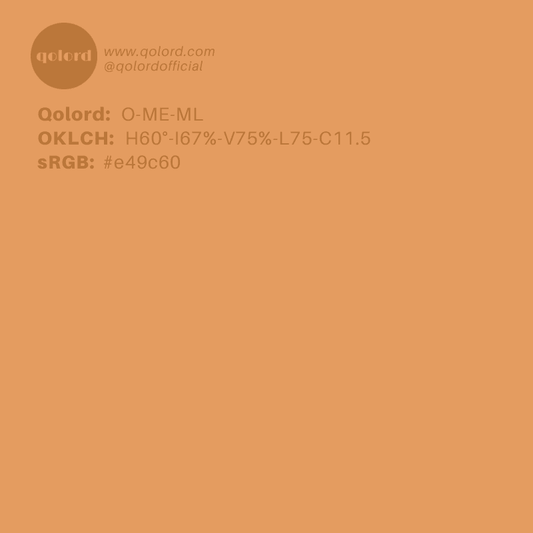 Medium-Light Medium Orange | O-ME-ML