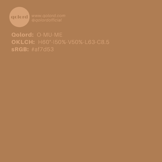 Medium Muted Orange | O-MU-ME