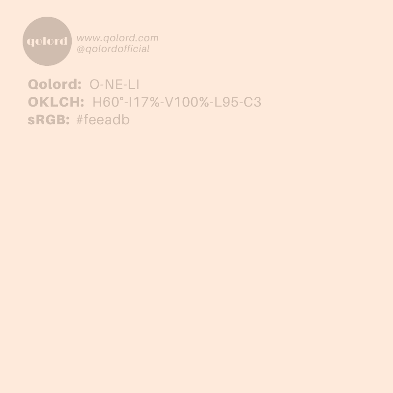 Light Neutral Orange | O-NE-LI
