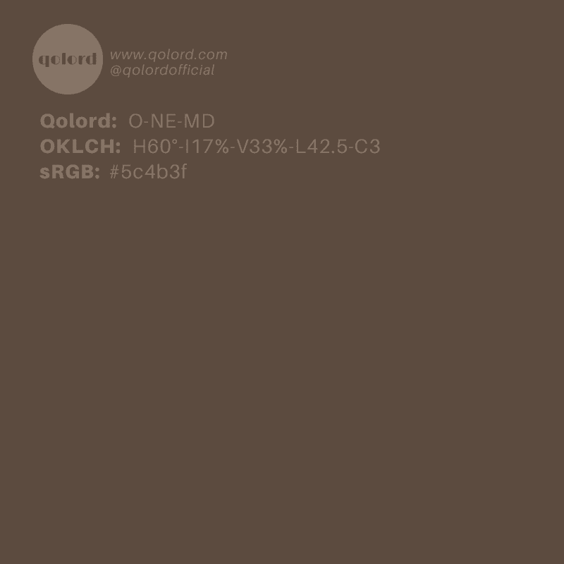 Medium-Dark Neutral Orange | O-NE-MD