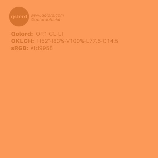 Light Clear Orange | OR1-CL-LI