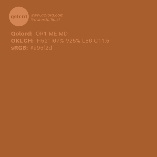 Medium-Dark Medium Orange | OR1-ME-MD