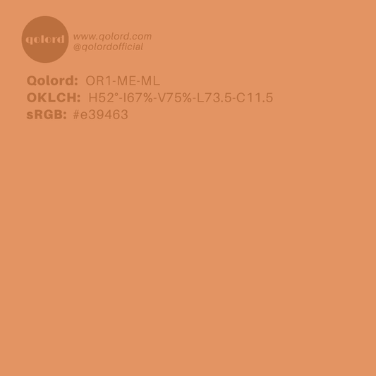 Medium-Light Medium Orange | OR1-ME-ML