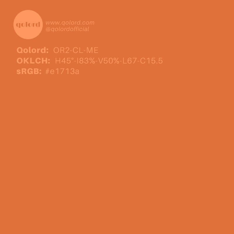 Medium Clear Orange | OR2-CL-ME