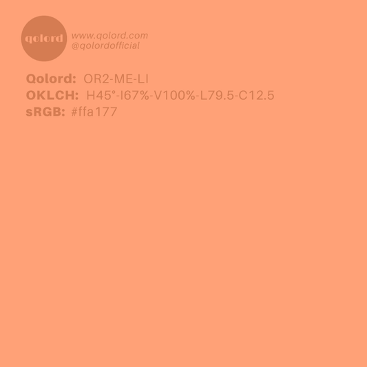 Light Medium Orange | OR2-ME-LI