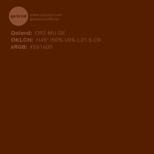 Deep Muted Orange | OR2-MU-DE
