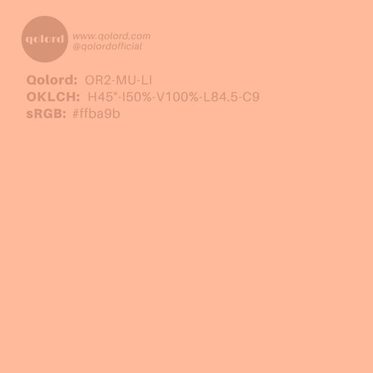 Light Muted Orange | OR2-MU-LI