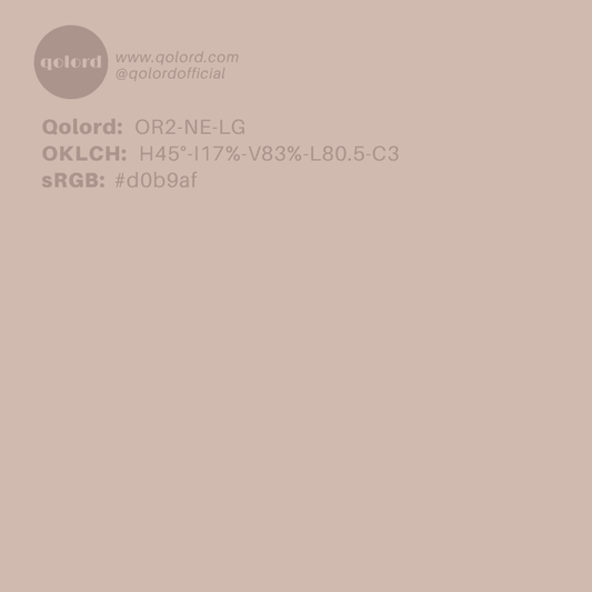 Lightened Neutral Orange | OR2-NE-LG