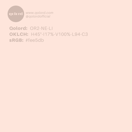 Light Neutral Orange | OR2-NE-LI
