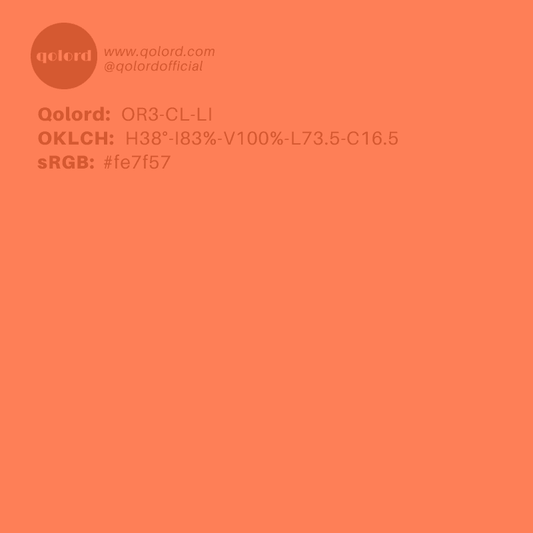 Light Clear Orange | OR3-CL-LI