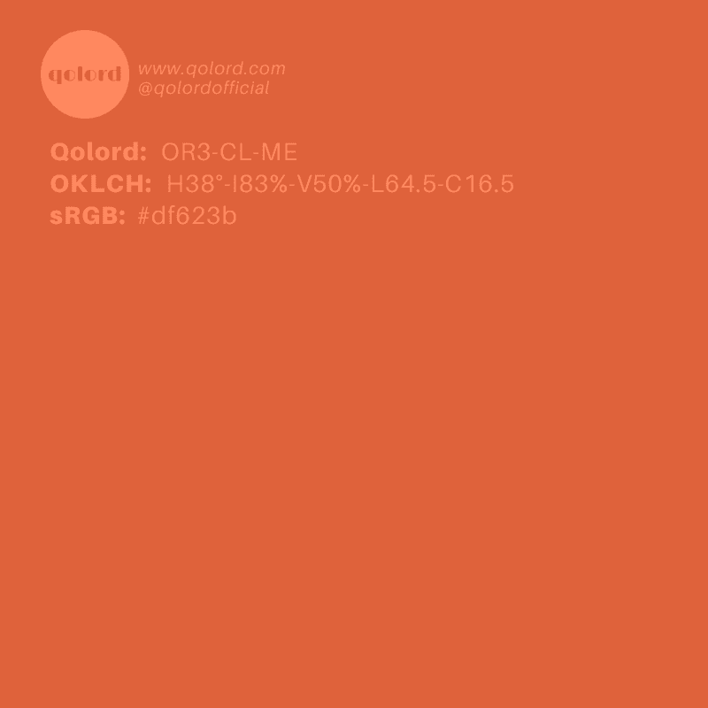 Medium Clear Orange | OR3-CL-ME