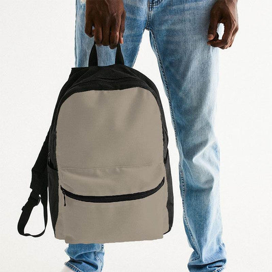 Oatmeal Canvas Backpack (YO2-NE-ML) - Man Holding