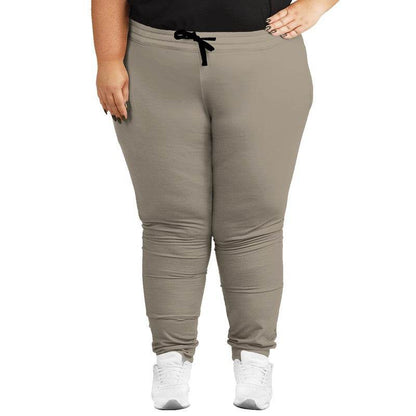Oatmeal Joggers PLUS (YO2-NE-ML) - Woman Front PLUS