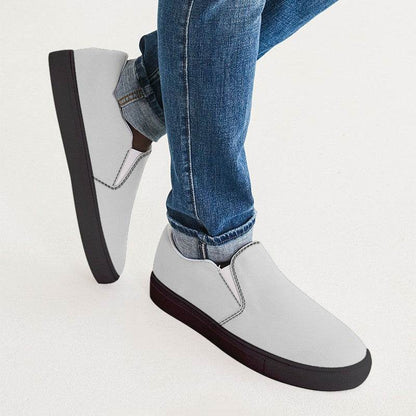 Off-White Men's Slip-On Canvas Sneakers (N-FN-LI) - Man CloseUp