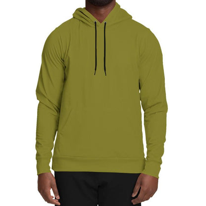 Olive Green Hoodie (C0M0Y80K60) - Man Front