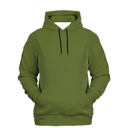 Olive Green Hoodie (L-MU-DA) - Ghost Front