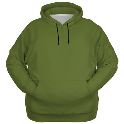 Olive Green Hoodie PLUS (L-MU-DA) - Ghost Front PLUS
