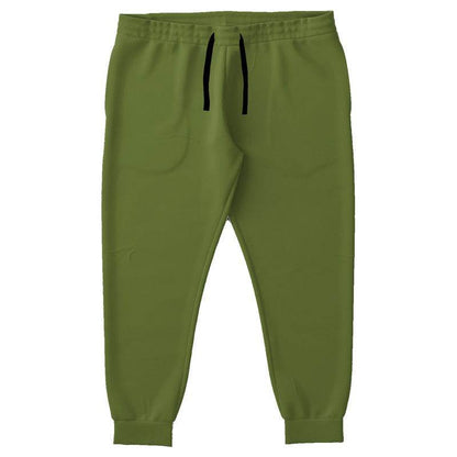 Olive Green Joggers PLUS (L-MU-DA) - Front PLUS