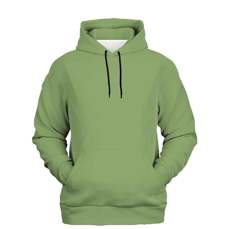 Olive Hoodie (C30M0Y60K30) - Ghost Front