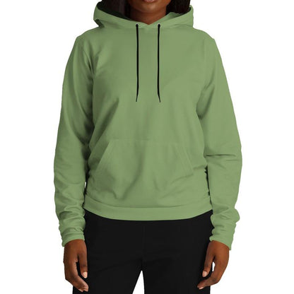 Olive Hoodie (C30M0Y60K30) - Woman Front