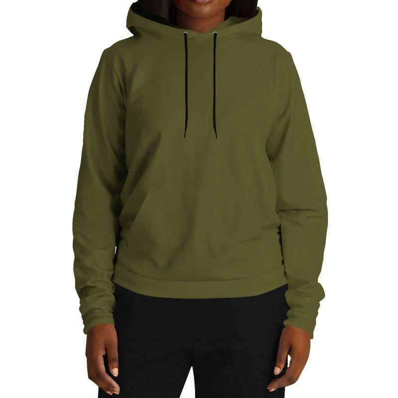Olive Hoodie (LY2-FM-DA) - Woman Front