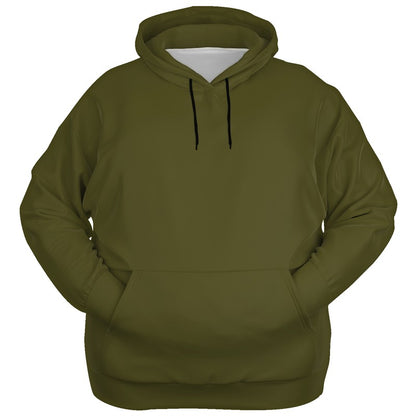 Olive Hoodie PLUS (LY2-FM-DA) - Ghost Front PLUS