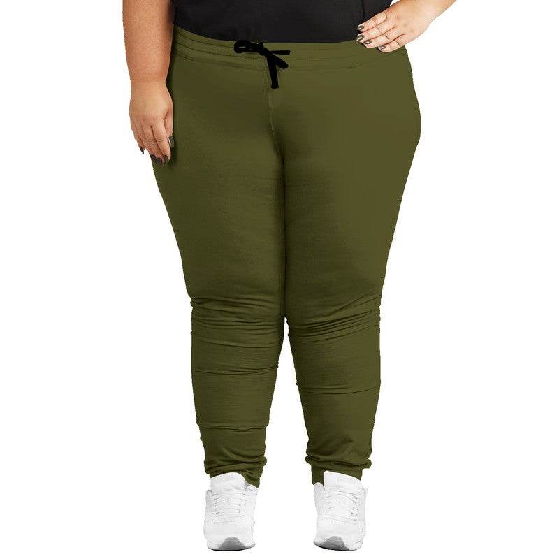 Olive Joggers PLUS (LY2-FM-DA) - Woman Front PLUS