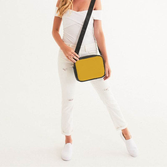 Orange-Yellow Crossbody Bag (YO1-BR-ME) - Woman Front