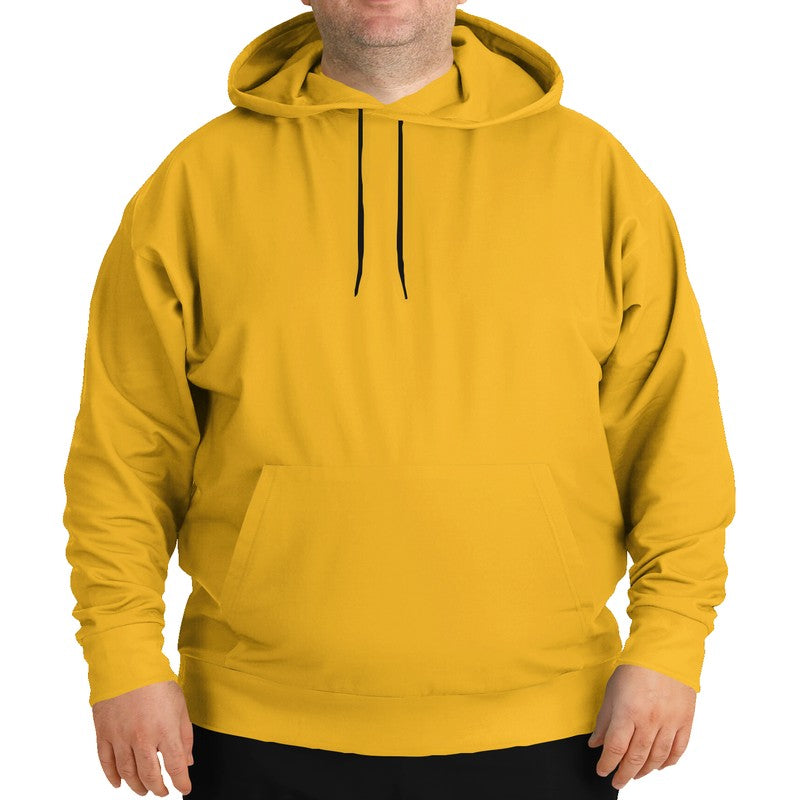 Orange-Yellow Hoodie PLUS (YO1-BR-ME) - Man Front PLUS