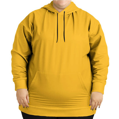 Orange-Yellow Hoodie PLUS (YO1-BR-ME) - Woman Front PLUS