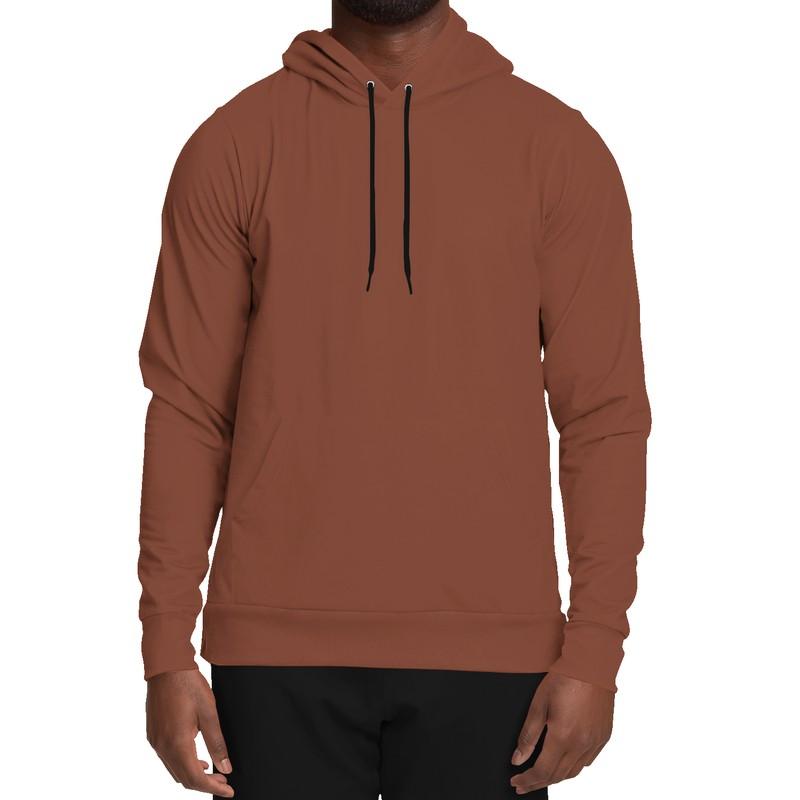 Orange Brown Hoodie (C0M60Y60K60) - Man Front