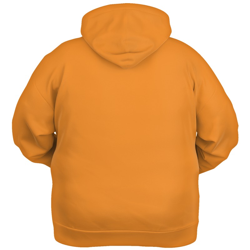 Orange Hoodie PLUS (O-BR-ME) - Ghost Back PLUS