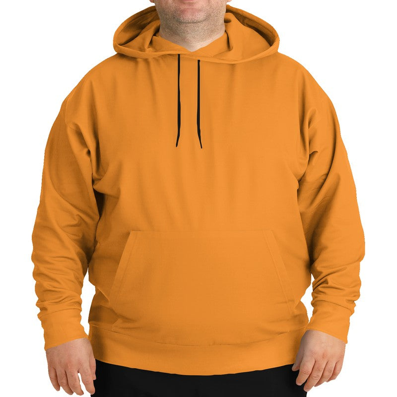 Orange Hoodie PLUS (O-BR-ME) - Man Front PLUS
