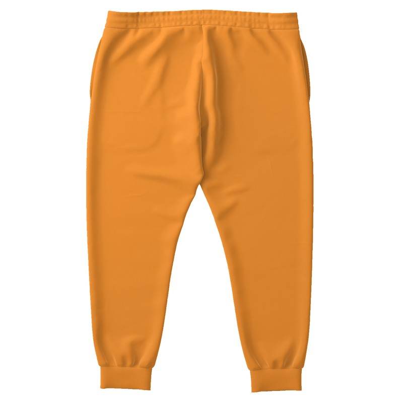 Orange Joggers PLUS (O-BR-ME) - Back PLUS