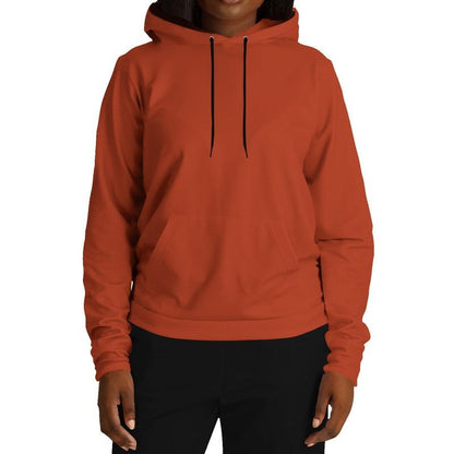 Orange Pullover Hoodie (C0M88Y100K30) - Woman Front