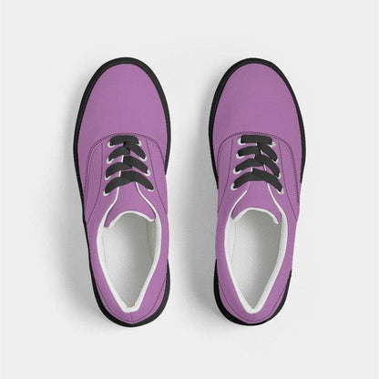 Orchid Men's Canvas Sneakers (M-ME-LI) - Top
