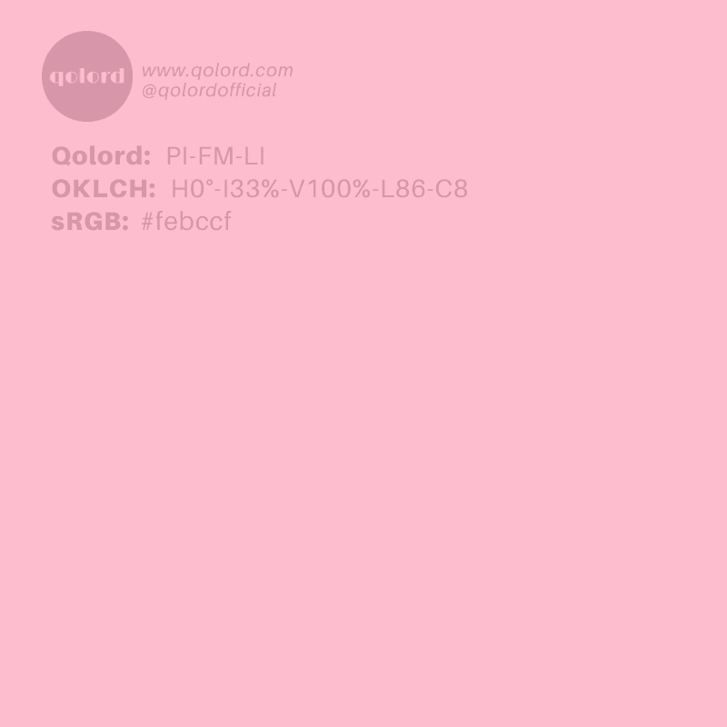 Light Fully-Muted Pink | PI-FM-LI