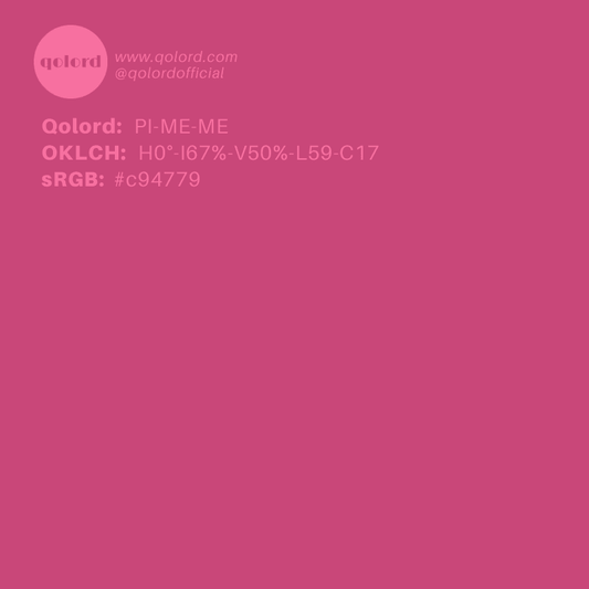 Medium Pink | PI-ME-ME