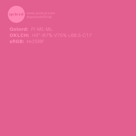 Medium-Light Medium Pink | PI-ME-ML