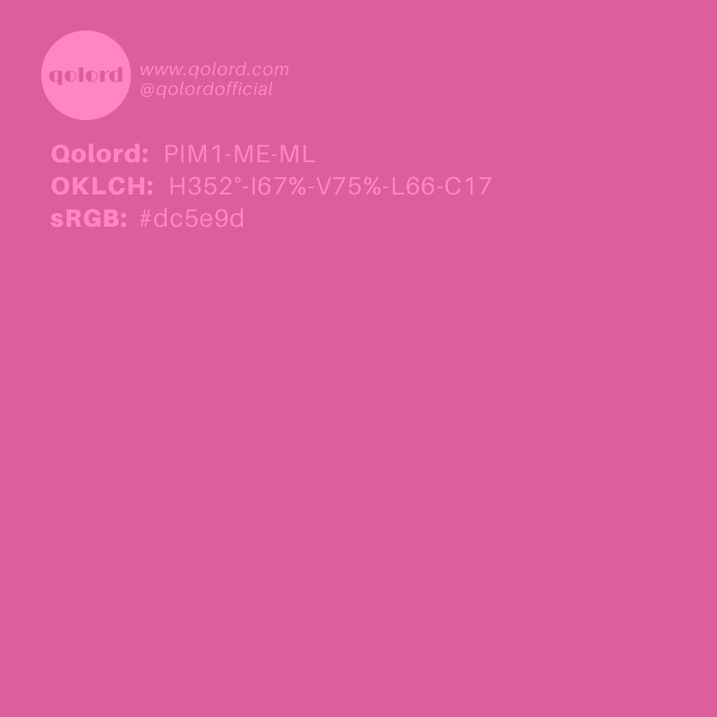 Medium-Light Medium Pink | PIM1-ME-ML