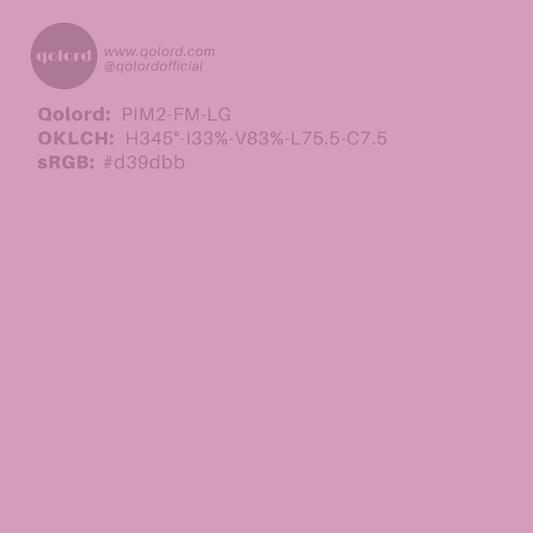 Lightened Fully-Muted Magenta | PIM2-FM-LG