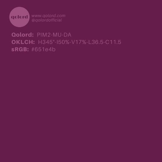 Dark Muted Magenta | PIM2-MU-DA