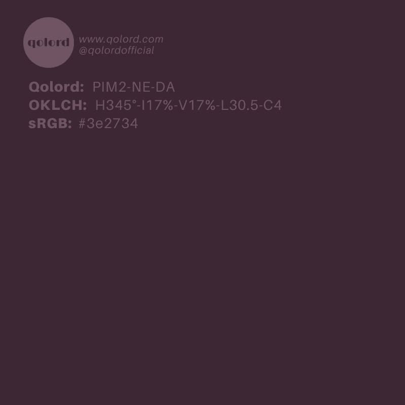 Dark Neutral Magenta | PIM2-NE-DA