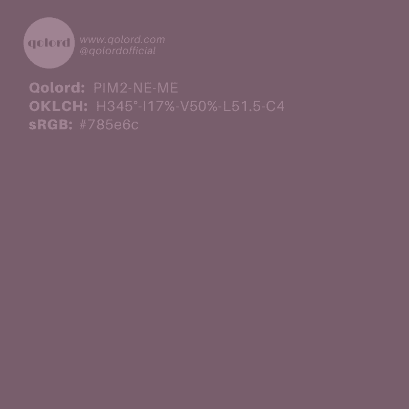 Medium Neutral Magenta | PIM2-NE-ME