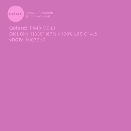 Light Medium Magenta | PIM3-ME-LI