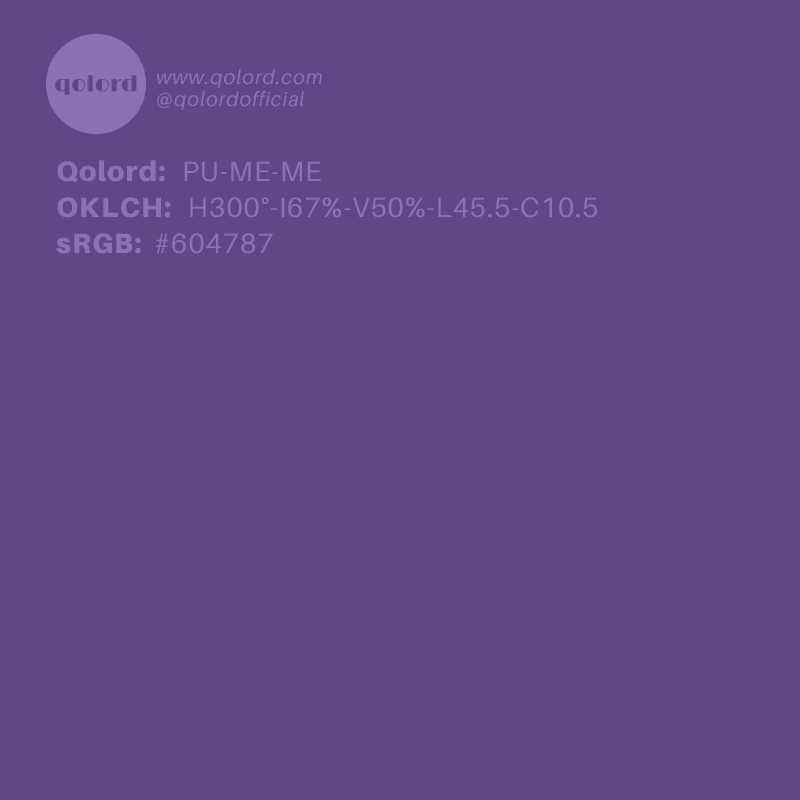 Medium Purple | PU-ME-ME