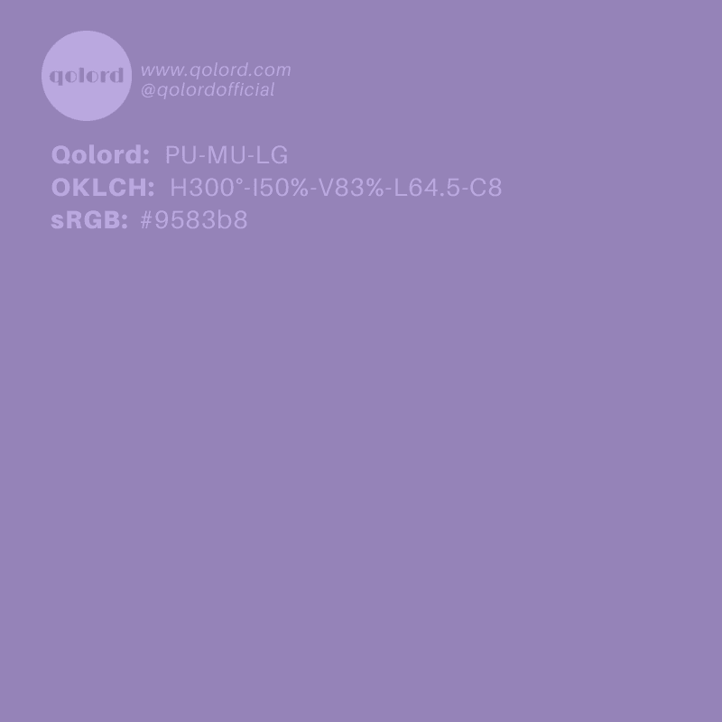 Lightened Muted Purple | PU-MU-LG