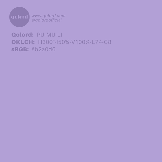 Light Muted Purple | PU-MU-LI
