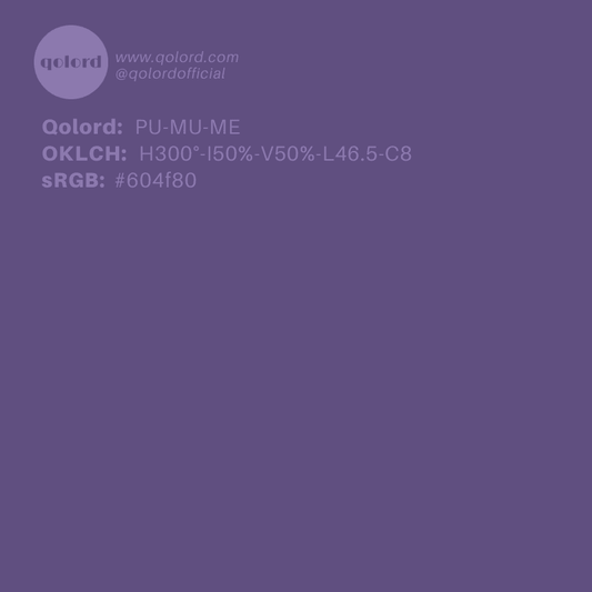 Medium Muted Purple | PU-MU-ME